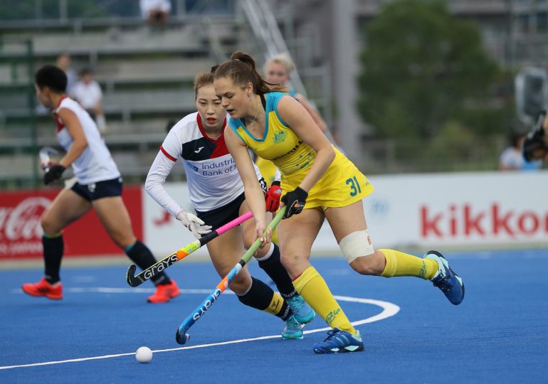 Second day of the tournament 3rd game (Pool Matches) Result [Australia 3-1 Korea]